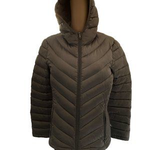 Calvin Klein Hooded Puffer Packable Size M Down Jacket